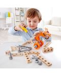 Ξύλινος κατασκευαστής Hape Junior Inventor - Βασικό σετ - 5t