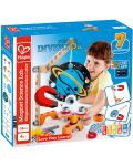 Ξύλινος κατασκευαστής Hape Junior Inventor - Επιστημονικό εργαστήριο με μαγνήτες - 1t