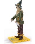 Φιγούρα δράσης The Noble Collection Movies: The Wizard of Oz - Scarecrow (Bendyfigs), 19 cm - 5t