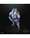 Φιγούρα δράσης  Hasbro Movies: Star Wars - The Mandalorian Fleet Commander (Black Series), 15 cm - 6t