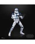 Φιγούρα δράσης Hasbro Movies: Star Wars - 501st Legion Clone Trooper (Black Series), 15 cm - 4t