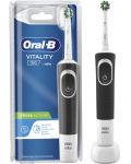 Ηλεκτρική οδοντόβουρτσα Oral-B - D100 Cross Action,1 κεφαλή, λευκή - 1t