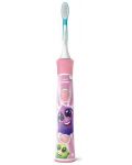 Ηλεκτρική οδοντόβουρτσα Philips - Sonicare For Kids, HX6352/42,2 κεφάλαια - 2t