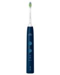 Ηλεκτρική οδοντόβουρτσα Philips - ProtectiveClean, λευκό/μπλε - 1t