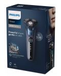 Ξυριστική μηχανή ηλεκτρική  Philips - Series 5000, 3 κεφαλές, μπλε - 4t
