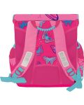 Εργονομική σχολική τσάντα Lizzy Card Pink Butterfly - Premium - 2t