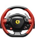 Τιμόνι με πεντάλια Thrustmaster - Ferrari 458 Spider, μαύρο/κόκκινο - 2t
