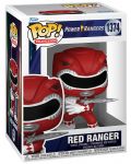 Φιγούρα Funko POP! Television: Mighty Morphin Power Rangers - Red Ranger (30th Anniversary) #1374 - 2t