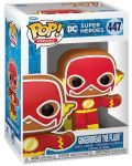Φιγούρα Funko POP! DC Comics: Holiday - Gingerbread The Flash #447 - 2t