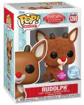 Φιγούρα Funko POP! Movies: Rudolph - Rudolph (Flocked) (Special Edition) #1260 - 2t