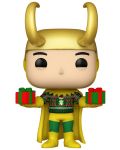 Φιγούρα Funko POP! Marvel: Holiday - Loki (Metallic) (Special Edition) #1322 - 1t