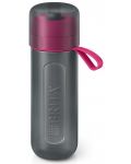Μπουκάλι νερού φιλτραρίσματος  BRITA - Fill&Go Active, 0.6 l,ροζ - 1t