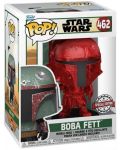 Φιγούρα Funko POP! Movies: Star Wars - Boba Fett (Red Chrome) (Special Edition) #462 - 2t