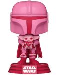 Φιγούρα Funko POP! Valentines: Star Wars - The Mandalorian with Grogu (Special Edition) #498 - 1t