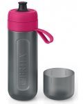 Μπουκάλι νερού φιλτραρίσματος  BRITA - Fill&Go Active, 0.6 l,ροζ - 2t