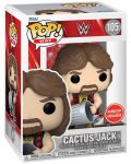 Φιγούρα Funko POP! Sports: WWE - Cactus Jack (With Pin) (Gamestop Exclusive) #105 - 2t