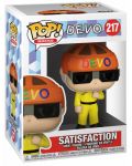 Φιγούρα Funko POP! Rocks: Devo - Satisfaction (Yellow Suit) #217 - 2t