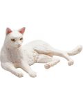 Φιγούρα Mojo Animal Planet - Γάτα , άσπρη, ξαπλωμένη - 1t