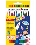 Μαρκαδόροι Eberhard Faber - 10 χρώματα - 1t