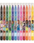 Μαρκαδόροι  Maped Barbie - 12 χρώματα - 2t