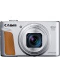 Φωτογραφική μηχανή Canon - PowerShot SX740 HS, ασημί - 1t