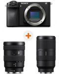 Φωτογραφική μηχανή Sony - Alpha A6700, Black + Φακός Sony - E, 16-55mm, f/2.8 G + Φακός Sony - E, 70-350mm, f/4.5-6.3 G OSS - 1t