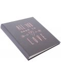 Άλμπουμ φωτογραφιών  Goldbuch - All You Need Is Love, γκρι, 30 x 31 cm - 2t