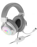 Gaming ακουστικά Genesis - Neon 750 RGB, άσπρα - 1t