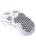 Ποντίκι gaming HyperX - Pulsefire Haste,οπτικό, ασύρματο, λευκό - 3t