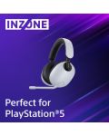Gaming ακουστικά Sony - Inzone H7, PS5, ασύρματα, λευκά - 9t