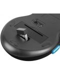 Gaming ποντίκι Fury - Stalker, οπτικό, ασύρματο, μαύρο/μπλε - 4t