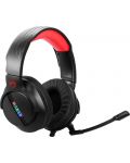 Gaming ακουστικά Marvo - HG9065, μαύρα/κόκκινα - 2t