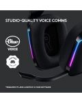 Gaming ακουστικά Logitech - G733, ασύρματα, μαύρα - 9t