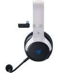 Ακουστικά Razer Gaming - Kaira, Playstation 5, Ασπρόμαυρο - 3t