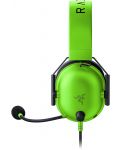 Gaming ακουστικά Razer - Blackshark V2 X, Green - 4t