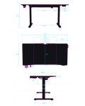 Γραφείο gaming Ultradesk - Level V2, μαύρο - 7t