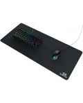 Gaming mouse pad Redragon - Flick 3XL,μαλακό, μαύρο - 2t