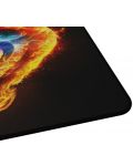  Gaming Pad για ποντίκι  Genesis - Carbon 500 M Fire G2, М,μαλακό, μαύρο - 4t
