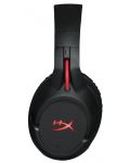 Gaming ακουστικά HyperX - Cloud Flight, μαύρα/κόκκινα - 3t