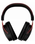 Gaming ακουστικά HyperX - Cloud Alpha, ασύρματα, μαύρο/κόκκινο - 5t