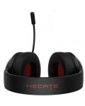 Ακουστικά gaming Edifier - Hecate G33, μαύρο/κόκκινο - 4t