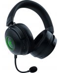 Gaming ακουστικά Razer - Kraken V3 Pro, ασύρματα, μαύρα - 3t