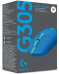Gaming ποντίκι Logitech - G305 Lightspeed, Οπτικό , μπλε - 11t