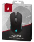 Gaming ποντίκι Spartan Gear - Peltast, μαύρο - 2t