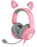 Ακουστικά gaming Razer - Kraken Kitty Edition V2 Pro, Quartz - 2t