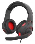 Ακουστικά gaming Genesis - Radon 210 7.1, μαύρο/κόκκινο - 1t
