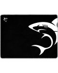 Gaming pad για ποντίκι White Shark - SHARK, L, μαλακό, μαύρο - 1t