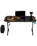 Γραφείο gaming Ultradesk - Frag V3, χρυσαφένιο - 3t