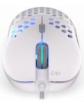 Gaming ποντίκι Endorfy - LIX Plus, οπτικό, Onyx White - 6t