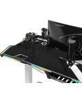 Γραφείο gaming Ultradesk - Force, λευκό - 10t